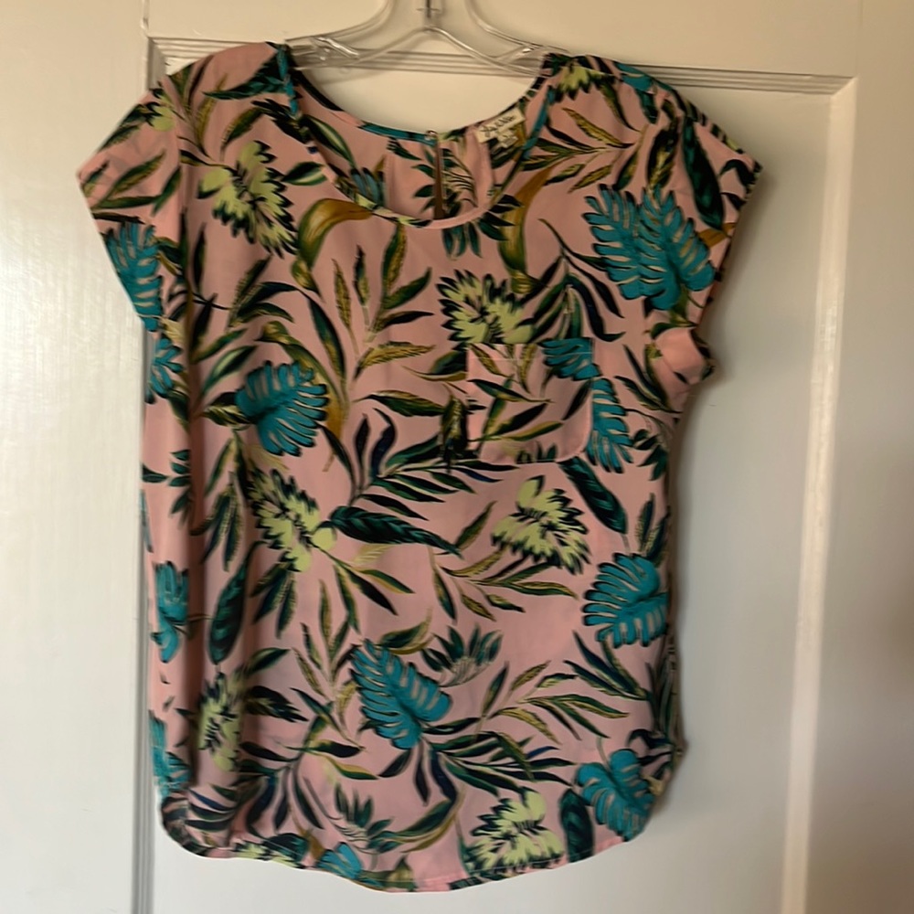 Funky print blouse